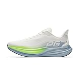ANTA Men’s PG7 3.0 Cushioning Running Shoes Enhanced Lateral Support Athletic Sneakers Lightweight and Breathable Shoes for Gym Walking and Standing, White/Yellow/Blue, 10.5