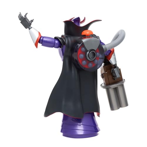 Image of Disney Store Official Zurg Talking Action Figure from Toy Story, Features Sounds and Phrases from The Movies, Interacts with Other Figures and Toys