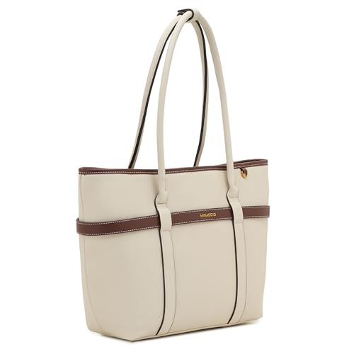 Image of Miraggio Julia 14 Inch Laptop Tote Bag For Women Office Use | Office Tote Bag With Padded Laptop Sleeve And Zipper Closure | Stylish Totes