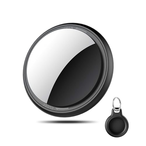 Image of Air Tracker Tags-1 Pack, 2025 New [Apple MFi Certified],Bluetooth Tracker Work with Apple Find My (iOS Only), Replaceable Battery, Smart Tag with Diverse Holder, Item Finder for Luggage /Key /Suitcase