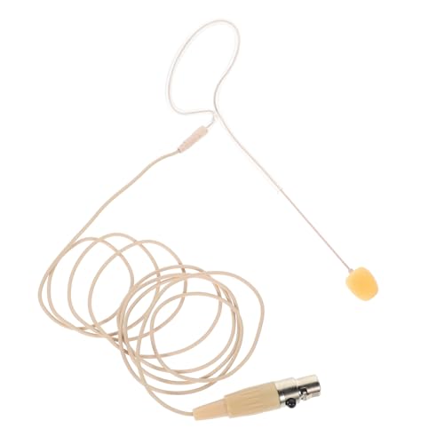 ULTECHNOVO Micrófono de Diadema Ligero con Gancho para Oreja Condensador de Alta Durabilidad para Profesores y Presentaciones Diseño Cómodo y Resistente para Uso Prolongado