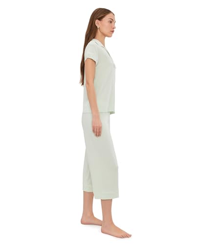 Image of Eberjey Gisele Short Sleeve and Cropped Pant PJ Set