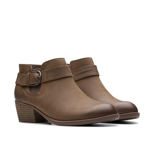 Clarks Women's Charlten Rae Ankle Boot, Mushroom Oily, 37 EU – Ansicht 5