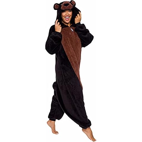 Funziez! Sherpa Bear Adult Onesie Costume Cover