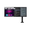 LG 34WN780-B UltraWide Ergo Monitor 75Hz 5ms 1000:1 300nit sRGB 99% 21:9 HDMI DisplayPort