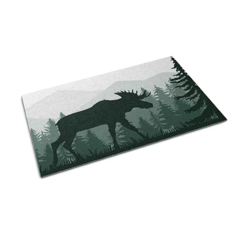 Tapis résistant grand format Tulup paillasson design élan maison