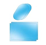 Car Side View Mirror Anti-Glare Film- Rear View Mirror HD Nano Anti Glare Anti Fog Rainproof Waterproof Membrane for Automobile Rearview Mirror and Side Window (Rec 5.9