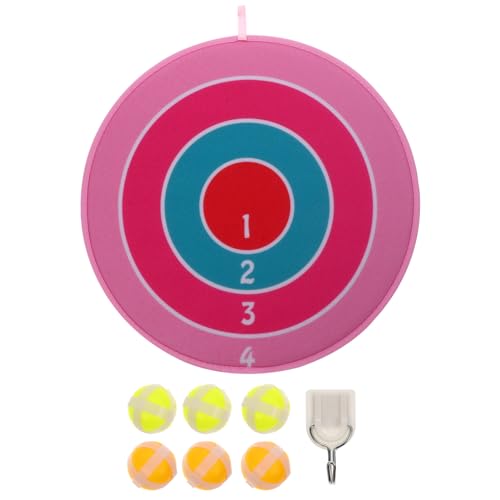 Mipcase Sticky Ball Dart Board Toy Boys and Girls Educational Game for Brain Development Family Interactive Game