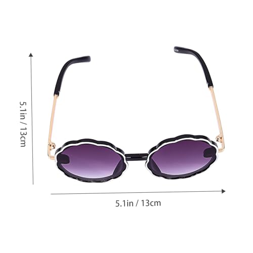 1Pair Round Sunglasses Fashion Sun Shades for Boys Protection Comfortable Fit for Beach School Parties Stylish and Chic Design for Spring Summer2