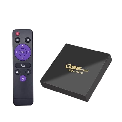 Q96 Max TV Box Android 14 Allwinner H313 Quad Core 64 Bits HD 4K 3D 8GB 128GB WiFi 4G Reproductor Multimedia Smart Set Top Box H.265 IPTV.(Q96max2gb16gb)