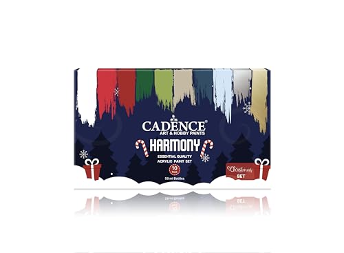 Cadence Set Harmony Acrylic Christmas 10 Und.