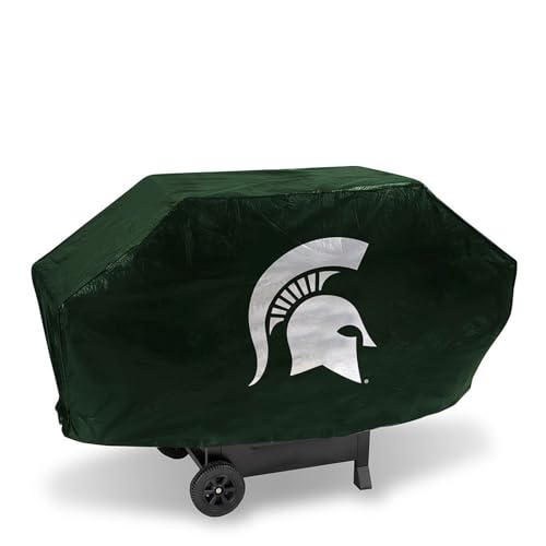 Rico NCAA Michigan State Spartans Grill CoverDeluxe Grill Cover, Team Colors, One Size