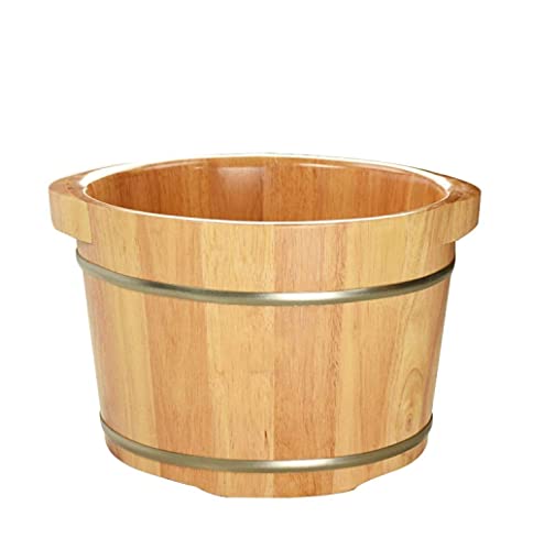 Masajeador Spa de Pies de Madera Maciza 26 pulg. alto