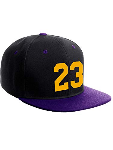 Classic Flat Bill Visor Snapback Hat miniatura 1