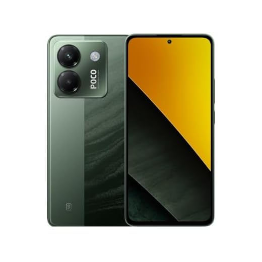 Xiaomi Poco M7 Pro 5G Smartphone, 8 + 256 GB, Grün, 50-MP-Hauptkamera mit OIS, 5110-mAh-Akku (Typen) mit 45 W HyperCarge, IP64, KI-Funktionen (ohne Ladegerät im Lieferumfang enthalten)