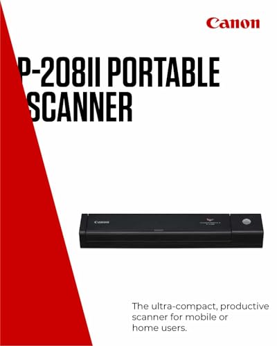 Image of Canon P-208II USB 2.0 Document Scanner