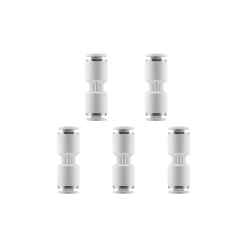 for Bambu Lab X1/X1C/P1P/P1S/A1 AMS PTFE Tube Pneumatic Fitting Connector for 1.75mm Filament Fast Coupling 3D Printer Pneumatic(5pcs)