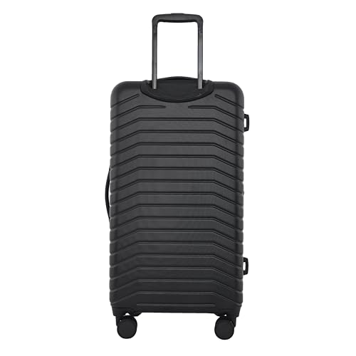 Image of Wrangler Trunk Spinner Suitcase Set, Black, 3 Luggage Set