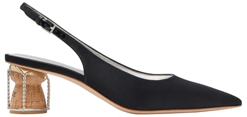 kate spade new york Women's Soiree Slingback Pump, Black, 6