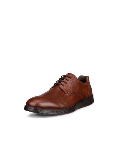 Image of ECCO Men's S Lite Hybrid Plain Toe Tie Oxford, Mink, 10-10.5