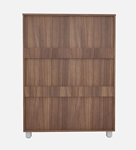 Image of NEUDOT Ronald Alto 2 Door Multipurpose Cabinet | Engineered Wood | Bookshelf | Organiser | Cupboard | Almari |Wardrobe for Home | Kitchen | Office | Living Room | 12 Month Warranty | Leon Teak Finish