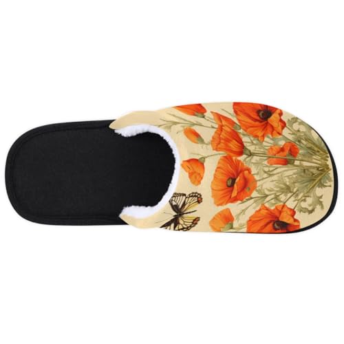 House Slippers for Women Men Soft Cozy Non Slip Lightweight Winter House Shoes for Indoor Outdoor2