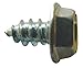 Sheet Metl Screw, Hex Washer, #8, 1in, PK100