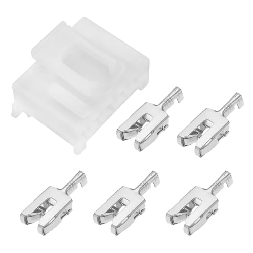 SG Store Connecteur de Faisceau de Câbles de Feu Arrière de Voiture à 5 Broches avec Bornes 12496180 46523771 Compatible avec Fiat Panda 169 Compatible avec...