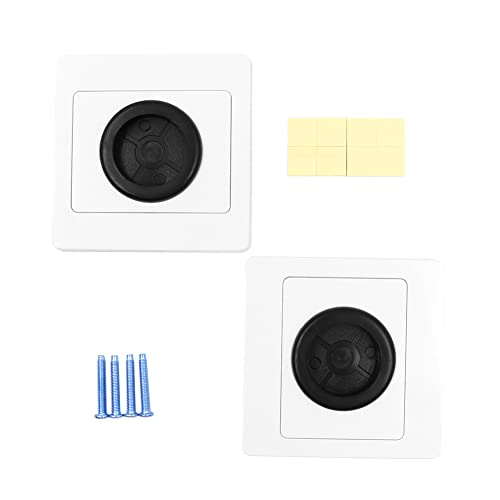 Hsthe Sea 2 x Panel Cable Guide Flush-Mounted, Type 86 Panel for A Stylish Cable Outlet Flush-Mounted Box Cover