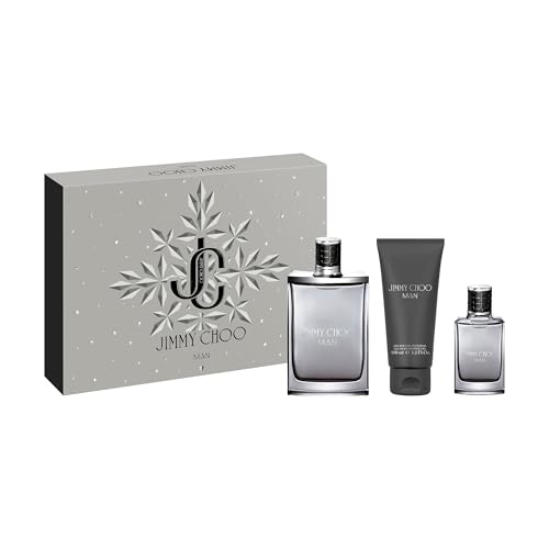 JIMMY CHOO Man 3 Piece Eau de Toilette Gift Set (Two Eau de Toilette...
