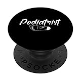 Podiatrist Schriftzug Podiater Podologe Podiatrie PopSockets mit austauschbarem PopGrip