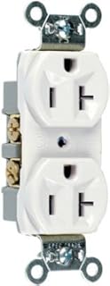 CRB5362WCC12 Heavy Duty Duplex Outlet44; 20A44; White
