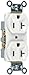 CRB5362WCC12 Heavy Duty Duplex Outlet44; 20A44; White
