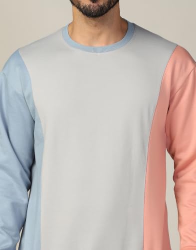 Image of INKKR Men's Full Sleeve Solid Sweatshirt (280 GSM)