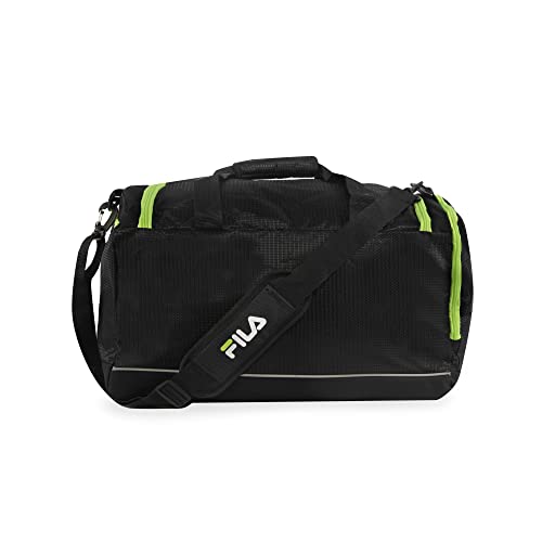 Fila Advantage 19" Sport Duffel Bag, Black Neon, Black Neon, Advantage 19" Sport Duffel Bag, 19" Duffel - Image 4