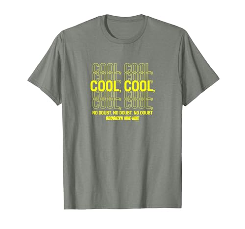 Brooklyn Nine-Nine Cool T-Shirt, Homme, Vert Kaki chiné, S