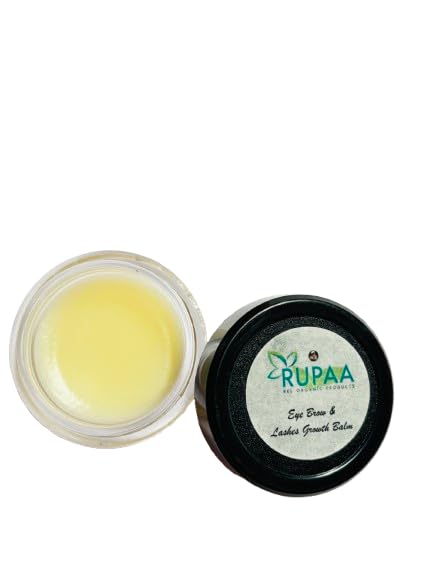 RUPAA | || Beauty›Skin Care›Eyes›Eye Blam || Clear Lash & Brow Serum | Naturally Fuller Eye Lashes & Eye Brows Hair Growth Blam || Organic & Natural Makeup-image-20