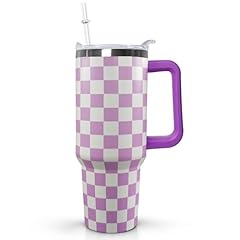 Purple Checkered