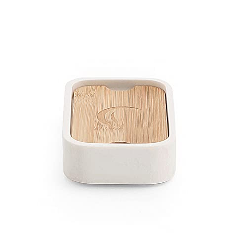 Gedy White Melbourne Soap Bar, Dimensions and Weight: 3 x 12.8 x 8.2 cm & 0.25 kg, Solid Soap Holder Made of Resins - Image 3