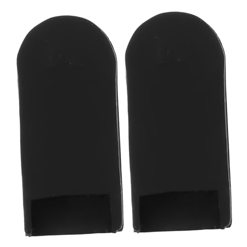 BESPORTBLE 2pcs Silicone Saxophone Thumb Rests Finger Support Pads Comfortable Cushion for Enhanced Playing for Adult Saxophonists Durable Deform Resistant Design