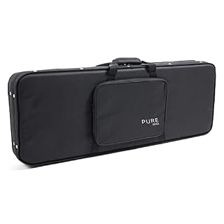 FX F560080 Etui rectangulaire pour Guitare électrique Noir - Les Beatles, Paul McCartney, John Lennon, RIngo Starr, George Harrison