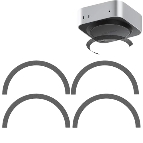Genérico Ordenador Malla Antipolvo Mini PC Anti Polvo Redes Entrada de Aire Red Antipolvo Compatible para Mac Mini M4/M4 Pro PVC Negro
