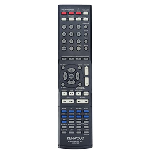 VINABTY New RC-R0733 Replace Remote Control RC-R0733 AV Remote Control Replacement fit for Kenwood AV Receiver RC-R0733 RCR0733 RC R0733 KRF-V7300D KRF-V9300D KRF-V8300D Remote Controller