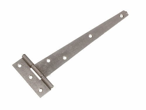 Charnière en T de 200mm avec axe pivot fluide et traitement anti-rouille avec vis