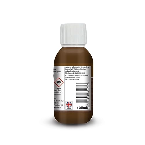 Rustins Scratch Cover Dark – Conceal Surface Scratches on Dark-Toned Wood Furniture -Easy-to-Use Liquid Polish for Restoring and Protecting Wooden Surfaces125ml