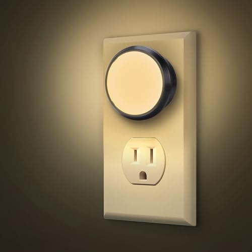 Image of Night Light, Night Lights Plug into Wall, 2-Pack, LED Nightlight with Dusk to Dawn Sensor, Soft White 3000K, Bright Nightlights Plug in for Kids Room, Bathroom, Hallway, Bedroom, Non-Dimmable
