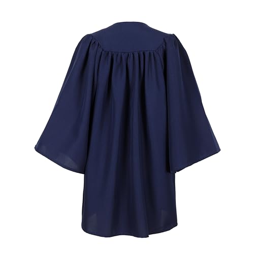 Image of Matte Kindergarten Preschool Graduation Gown and Cap Set with Year Tassel for Kids