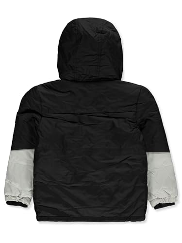 Boys' 2-Piece Snowsuit Jacket Set Outfit - black, 74