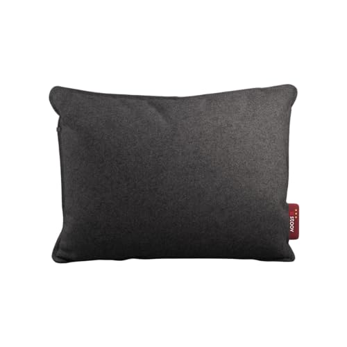 STOOV Ploov - Heating pad - Wireless - Infrared Heating Technology - Plus Battery with 4 to 6.5 hrs of Long-Lasting Warmth Wireless Heat - 45x60 cm - Original Grey