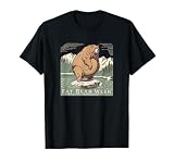Vintage Retro Fat Bear Week Funny Bear Lover T-Shirt